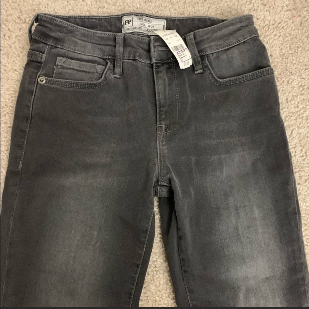 Brand new free people light wash jean
